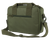 NcStar CPDX2971G VISM Double Pistol Range Bag w/Mag Pouches Heavy Duty Lockable Zippers For Compliance Padded Carry Handle Adjustable Shoulder Strap Green