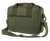 NcStar CPDX2971G VISM Double Pistol Range Bag w/Mag Pouches Heavy Duty Lockable Zippers For Compliance Padded Carry Handle Adjustable Shoulder Strap Green