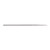 VERY EXTRA NARROW SWISS PATTERN PILLAR FILE #2 CUT STEEL