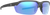 LEU 186754 TRACER     MATTE BLACK     BLUE MIRROR