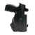 Rounded Gear SSRP365TLR7CFRHOWBPDL  Paddle Holster OWB Black Carbon Fiber Kydex Fits Sig P365 Right Hand