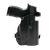 Rounded Gear SSRP365TLR7CFRHOWBPDL  Paddle Holster OWB Black Carbon Fiber Kydex Fits Sig P365 Right Hand