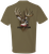 Hornady Gear 31366 Big Buck  Coyote Brown, Cotton Short Sleeve, Semi-Fitted, 3XL