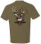Hornady Gear 31366 Big Buck  Coyote Brown, Cotton Short Sleeve, Semi-Fitted, 3XL
