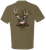Hornady Gear 31366 Big Buck  Coyote Brown, Cotton Short Sleeve, Semi-Fitted, 3XL