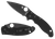 Spyderco C101GPBBK2 Manix 2  3.37" Folding Plain Black DLC CPM S30V SS Blade/Black Bi-Directional Texturing G10 Handle Includes Pocket Clip