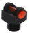 TruGlo TGTG954AR StarBrite Deluxe Bead  Black | Red Fiber Optic Front Sight 6-48" Threads
