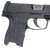 Talon Grips 001R Adhesive Grip  Textured Black Rubber for Sig Compact P320, P250, M17, M18 with Medium Grip Module