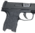 Talon Grips 001R Adhesive Grip  Textured Black Rubber for Sig Compact P320, P250, M17, M18 with Medium Grip Module