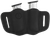 1791 Gunleather MAG21SBLA MAG2.1 Double Mag Holster Stealth Black Leather Belt Slide Belts 1.50" Wide Compatible w/ Single Stack Ambidextrous