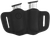 1791 Gunleather MAG21SBLA MAG2.1 Double Mag Holster Stealth Black Leather Belt Slide Belts 1.50" Wide Compatible w/ Single Stack Ambidextrous