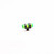HIGH VISIBILITY BEADS 3-56 THREAD GREEN