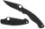 Spyderco C36GPBK2 Military 2  4" Folding Plain Black DLC CPM S30V SS Blade/ Black Textured G10 Handle Includes Pocket Clip
