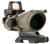 Trijicon 100554 ACOG ECOS Combo Flat Dark Earth 4x32mm Illuminated Green Crosshair .223/5.56 BDC Reticle