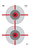 Birchwood Casey 37031 EZE-Scorer  Bullseye Paper Target 23" x 35" 100 Per Pkg