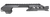 Strike Industries SMCCP320TRAIL SMC Charlie Top Rail Black Steel Compatible w/ Extended Charging Handle for P320 Slides