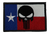 SME FLGTXPUN      TEXAS FLAG W/PUNISHER