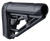 ADAPTIVE TACTICAL AT02012 EX Performance  Adj. Black Synthetic M4 Style, Vented Rubber Butt Pad, Swivel Stud, Fits AR-Platform (Mil-Spec Buffer Tubes)