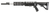 Archangel AA556RNB AR-15 Style Conversion Stock Black Synthetic 6 Position Collapsible for Ruger 10/22 (No Bayonet)