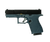 Great Lakes Firearms GL19BLU Striker  9mm 15+1 4" Front/Rear Serrations Cerakote Blue Titanium