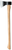 Cold Steel CS90TA Trail Boss 4" Plain 1055 Carbon Steel Blade American Hickory Handle 27"