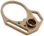Strike Industries ARULMFEP&ACNFDE QD End Plate QD End Plate with Hook Attachments & Anti-Rotation Castle Nut, Flat Dark Earth Finish