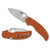 SPYDERCO SAGE 5 BRNT LTWT 3" ORG