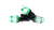 NAP NAPILLNGR Thunderglo Illuminated Nock Green Polycarbonate Aluminum Shaft/ 6 Pack
