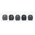 TACTICAL MAGAZINE FLOOR PLATES FOR GLOCK~ GRAY