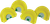 HS Strut STR05930 Premium Flex 4 Diaphragm Call Attracts Turkey Species Yellow Contains 4 Calls
