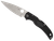 Spyderco C244PBK Native Chief Lightweight 4.02" Folding Plain Stonewashed CTS BD1N SS Blade/Black Textured FRN Handle Includes Pocket Clip