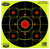 Birchwood Casey 35925 Dirty Bird  12" Bullseye Paper Hanging Pistol/Rifle Black/Yellow 25 Per Pkg