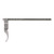 SPARTAN SKELETONIZED CHARGING HANDLE RUGER~ 10/22~ CHROME