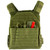NCSTAR LSR PLATE CARRIER MED-2XL GRN