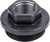 Kgm Suppressors A-SMG9-DTA-S-3 SMG9 Direct Thread Adapter Black Nitride Steel 5/8"x24 Threads