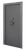 SnapSafe 75421 Vault Door Premium Dark Gray 81" High 12 Gauge Steel