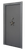 SnapSafe 75421 Vault Door Premium Dark Gray 81" High 12 Gauge Steel