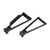 TRIANGLE FOLDING STOCK 9'' W/CHEEK REST & BUTTPD ALUMINUM BLK