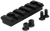 TacFire MAR101 KeyMod Picatinny Rail 2 Inch 5 Slots  Black