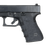 Talon Grips 110G Adhesive Grip  Compatible w/Glock 19/23/25/32/38 Gen4 w/No Backstrap, Black Textured Granulate
