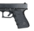 Talon Grips 110G Adhesive Grip  Compatible w/Glock 19/23/25/32/38 Gen4 w/No Backstrap, Black Textured Granulate