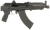 Arsenal SAM7K55 SAM7K  7.62x39mm 30+1 8.50" Black Steel Threaded Barrel, Polymer Handguards, Black Aluminum Forged & Milled Receiver, Mounted 1913 Picatinny Rail, Black Polymer Grips