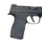 Talon Grips EV12R Adhesive Grip  Textured Black Rubber, Fits Sig P365/P365XL