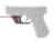 Viridian 9120092  E-Series Fits Glock 17/19/34/45/47 Red Laser Black Polymer Trigger Guard Mount
