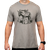 Magpul MAG1528-041-L Burro CVC  Stone Gray Heather Cotton/Polyester Short Sleeve Large