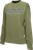 Glock AP96262 Crewneck Raglan Fleece Olive Cotton/Polyester Long Sleeve Large