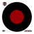 Birchwood Casey 35187 Dirty Bird 3-Gun Nation Circle Paper Hanging 17.25" Black/Red 5 Pack