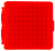 MTM Case-Gard P10022M29 Case-Gard P-100 22 WMR/17 HMR Red Polypropylene 100rd