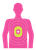 EZ-Aim 15646 In the Pink  Paper Works w/Handgun/Shotgun/Airsoft Gun/BB Guns/Pellet Gun 12 x 18 Pink 8 Pack