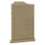 Mdt Sporting Goods Inc 104447FDE AICS Magazine  10rd Extended 308/6.5 Creedmoor Short Action, FDE Polymer Fits Some Chassis/Bottom Metal (MDT/XLR/KRG/GRS/CDI/Pacific Tool & Gauge)
